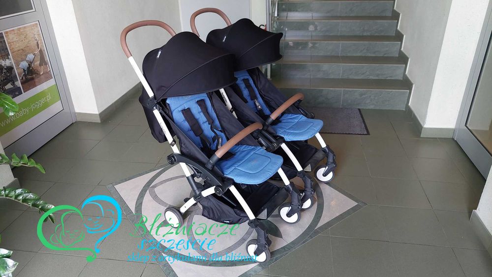 Wózki dla bliźniaków łączone na magnesy KOMIS