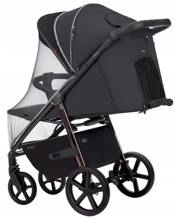 Carrello Bravo Plus Black wózek spacerowy do 22 kg