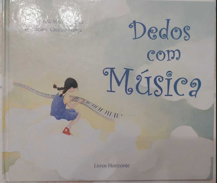 Livro “Dedos Com Música”, de Maria Teresa Maia Gonzalez – NOVO