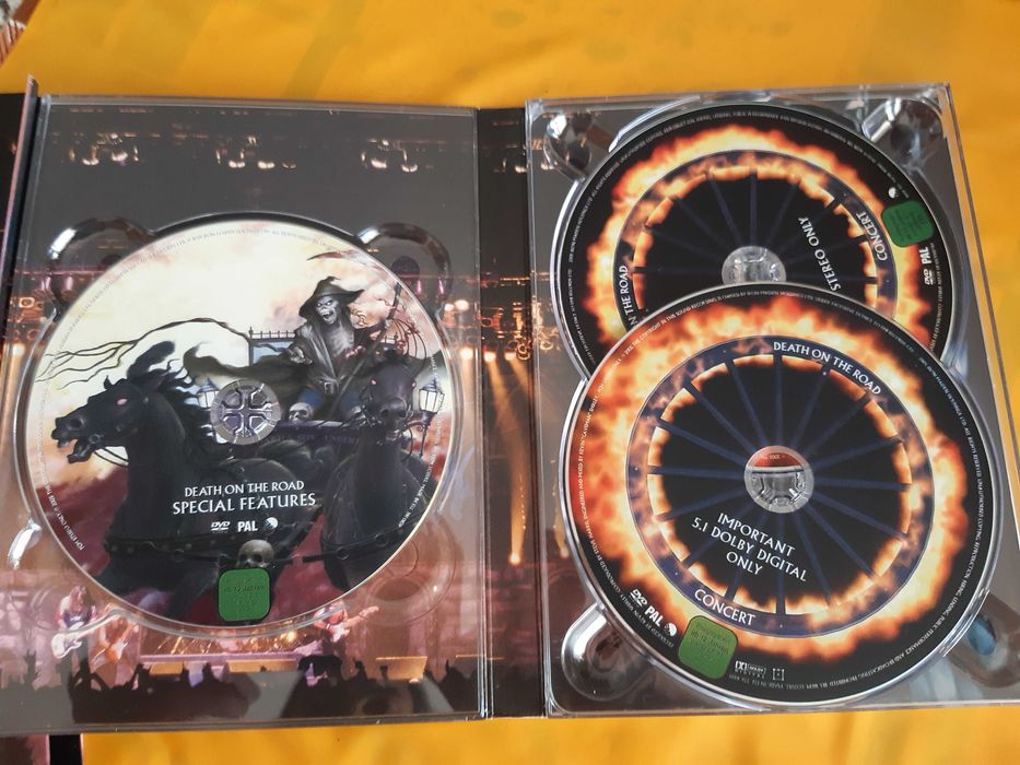DVD Death on the road Iron Maiden