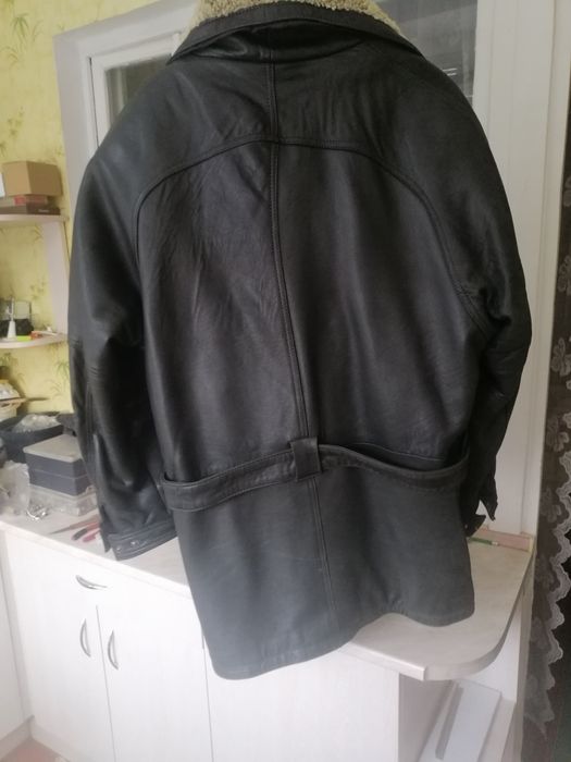 Куртки чоловічі шкіряна