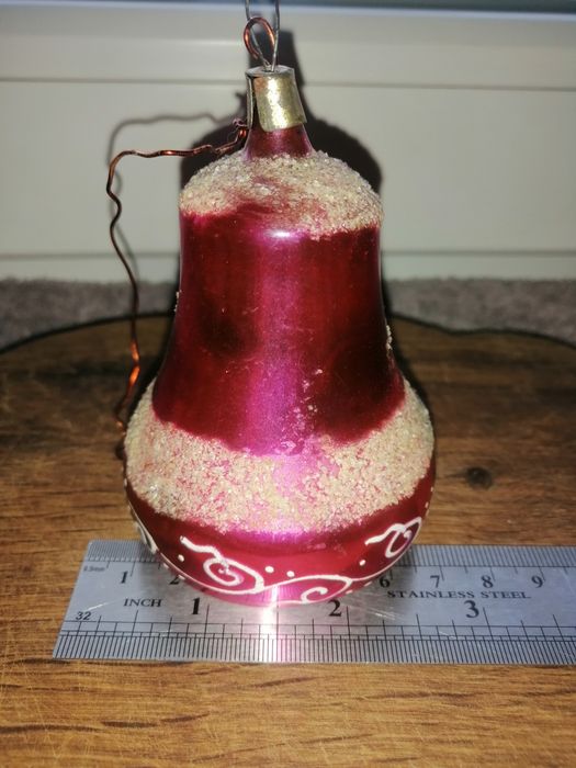 Елочные игрушки СССР. Стекло ручная роспись