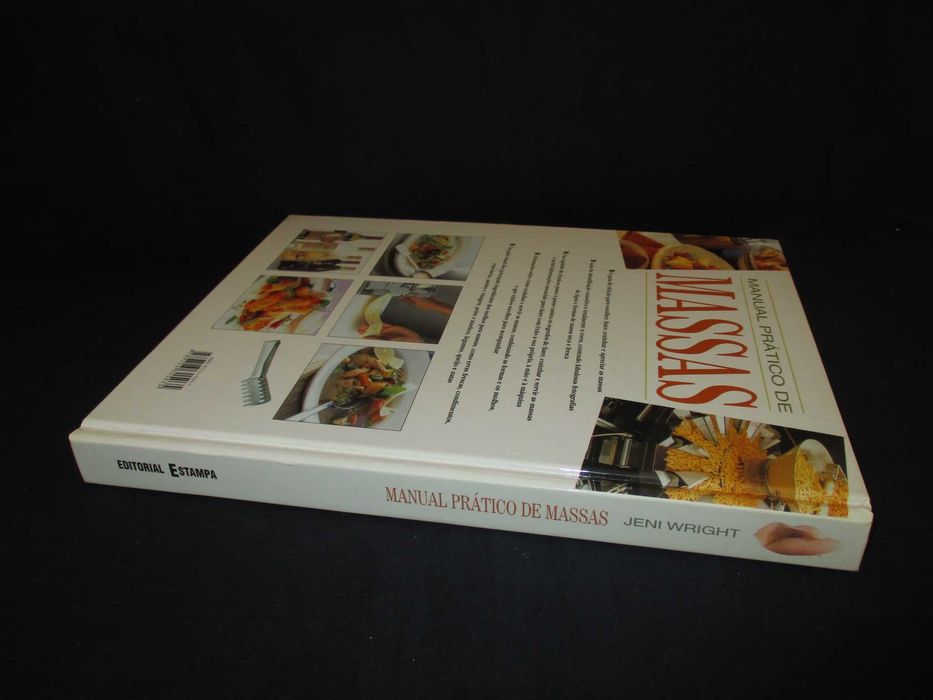Livro Manual Prático de Massas Jeni Wright Estampa