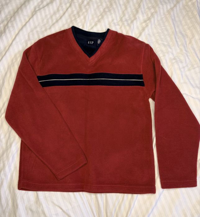 Чоловічий флісовий світшот GAP оверсайз