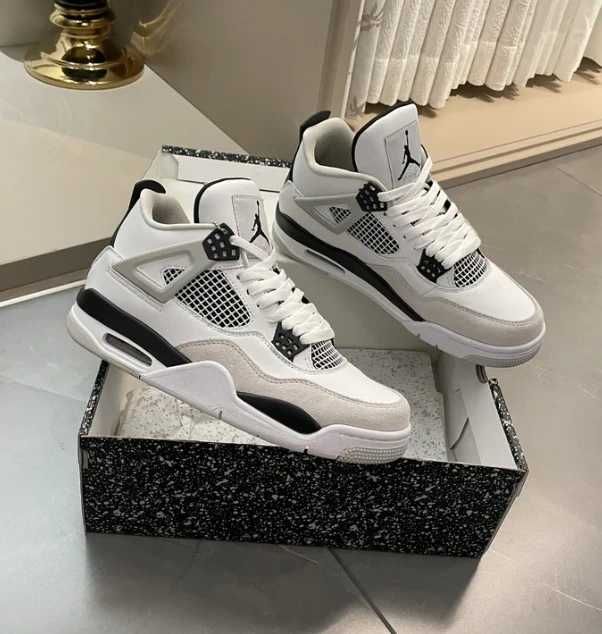 Buty sportowe "Jordan_4_Retro_Military_Black R.39