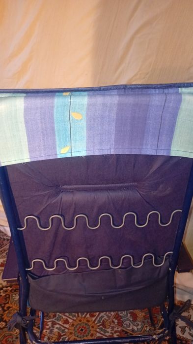 Espreguiçadeira de praia 86x62x114 cm