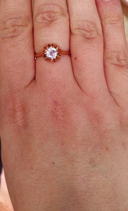 2.67 Золота каблучка р 18 александритом 583 СССР