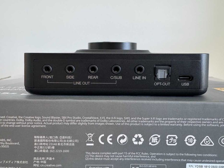 Звукова карта зовнішня Creative Sound Blaster X3
