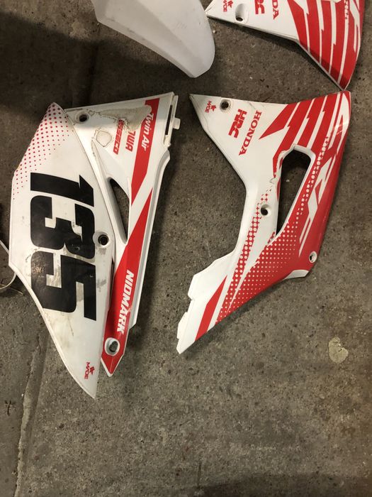 Honda 250 CRF 450 Plastiki Owiewki Komplet 2019