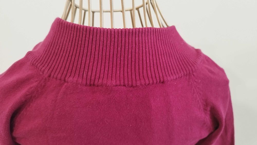 Camisola de malha cor-de-rosa