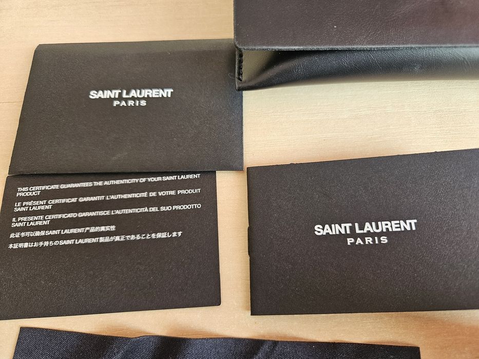 Okulary przeciwsłoneczne Saint Laurent panterka