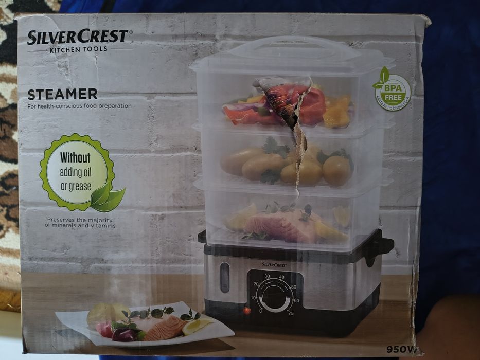 Parowar nowy silvercrest