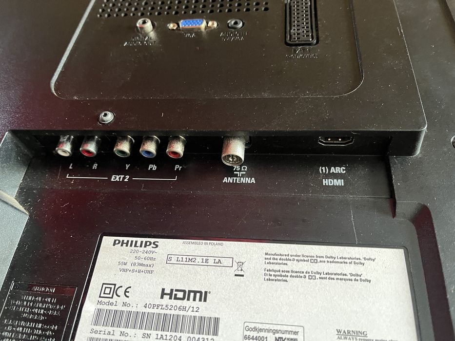 Телевізор Philips 40 дюймів 40LSD