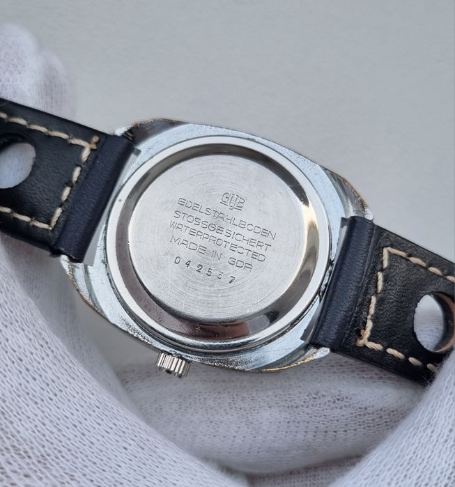Zegarek Męski 37 mm !GUB Glashutte Spezimatic WORLD TIME lata 60