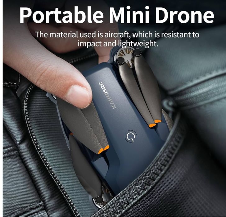 Dron K417 z kamerą 4K FPV składany WIFI bezszczotkowy silnik 3D FLIP