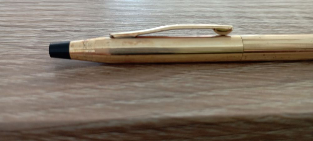 Caneta Cross ouro 12kt