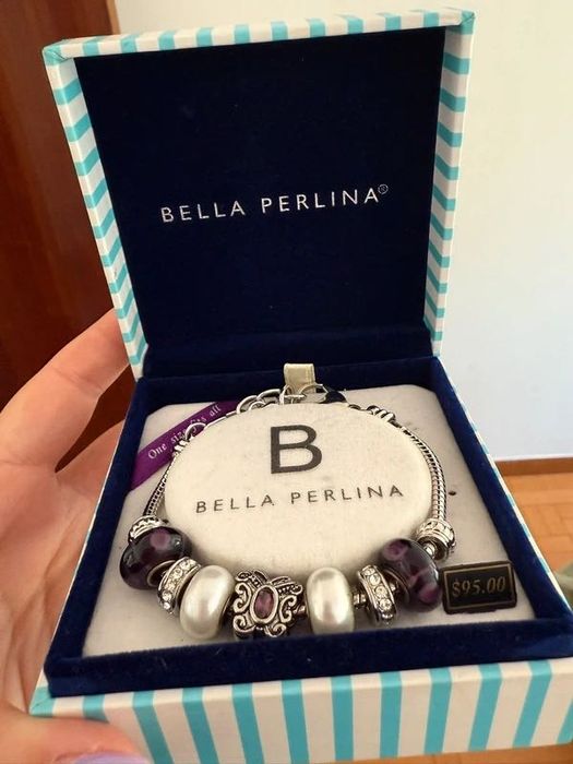 Bella Perlina Bracelet purple