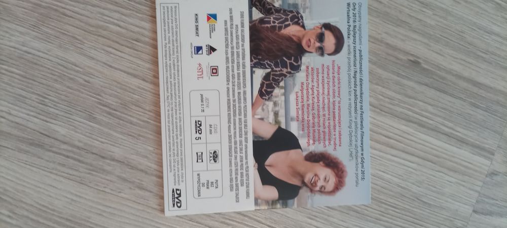 Płyta z filmem Moje córki krowy