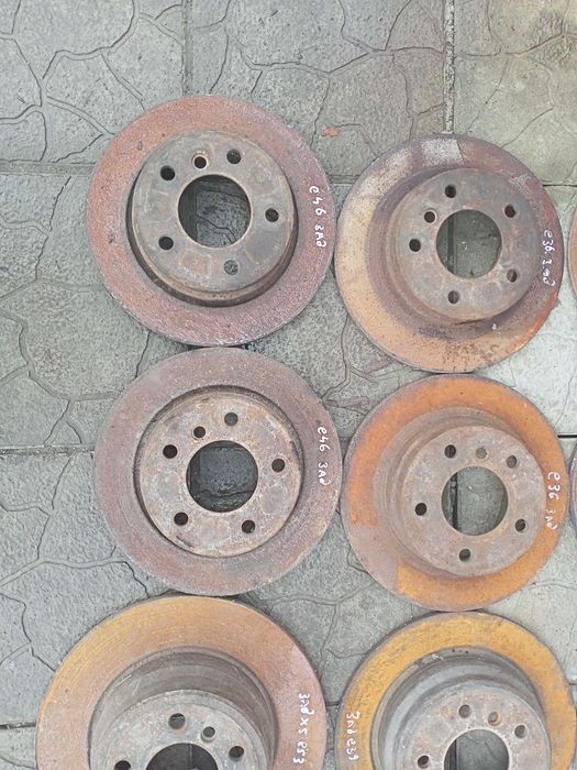 тормозні диски, задні передні bmw e39.e38,e34,e36,e46,e53