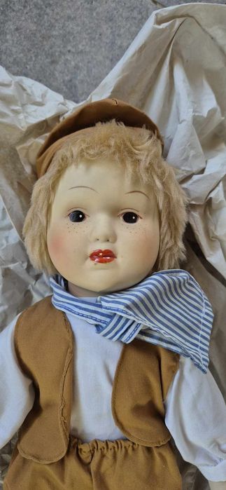 Lalka porcelanowa typu Minka lata 90