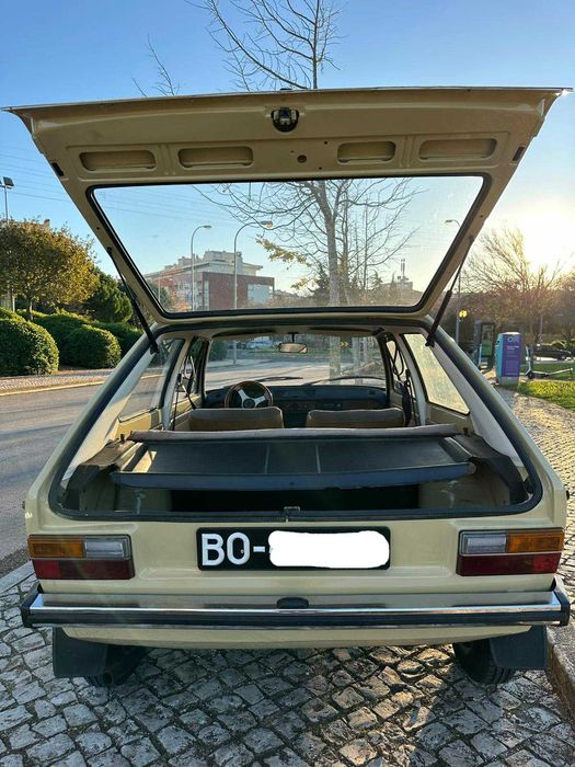 Audi 50 1.1 – 1975 | Restaurado |  peças incluídas