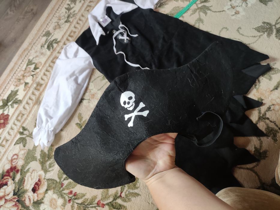 Новогодний костюм пиратка, Карибское море 3-4, 7-9, 5-7, 11-13