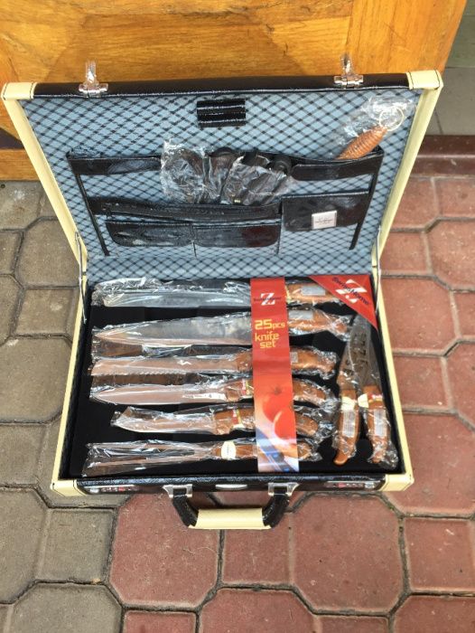 Zestaw noży do mięs i nie tylko