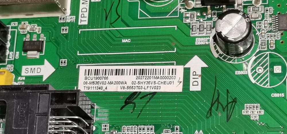 Mainboard THOMSON 32Hd3306  TPD.MS3563S.PB781