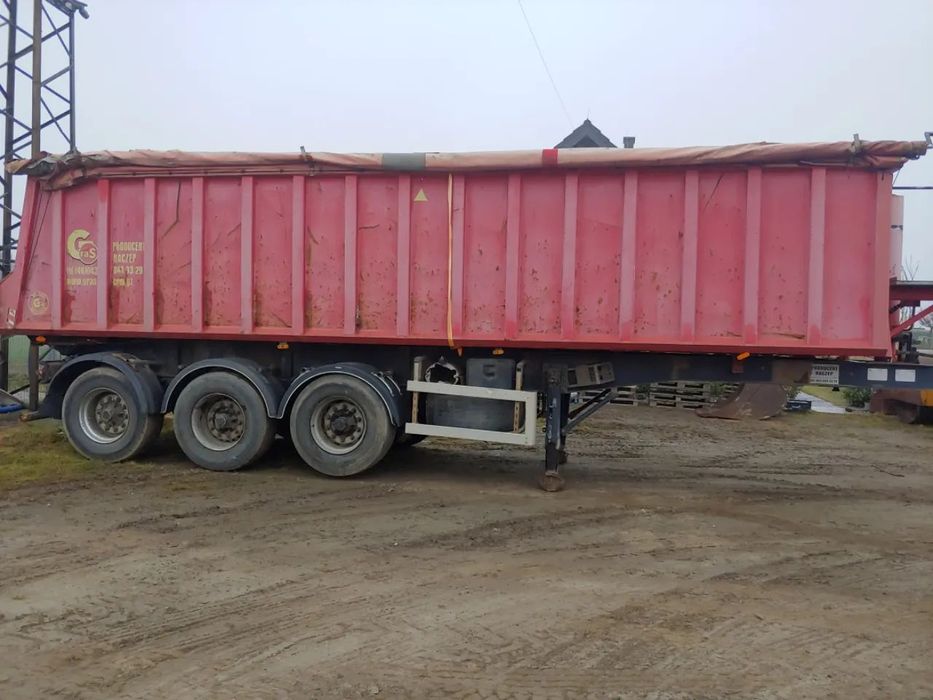 Gras GS24  Gras GS24 Naczepa wywrotka stalowa