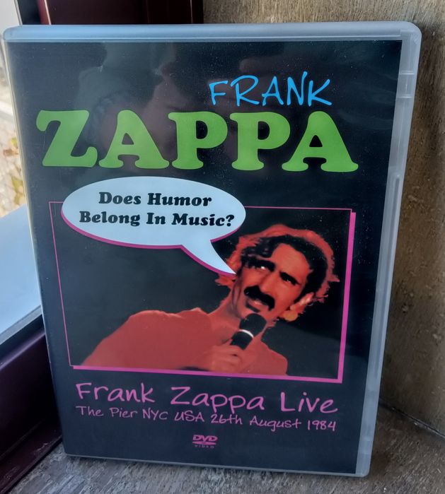 2 DVDs Frank Zappa – Originais e em Excelente Estado