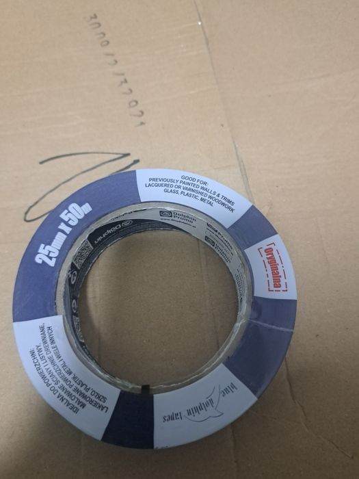 Taśma niebieska  25mm×50m 15szt