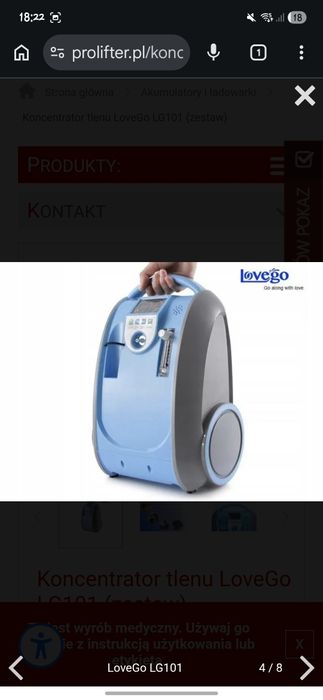 Koncetrator Tlenu Lovego