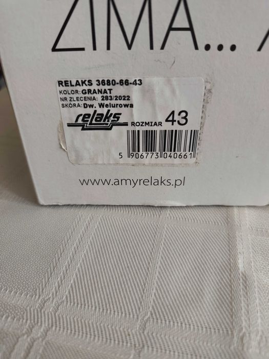 Buty Relaks Wojas roz. 43