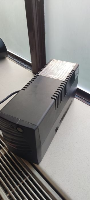 UPS Lestar A-650S L-INT AVR BL 2xSCH 600VA/360W BLACK