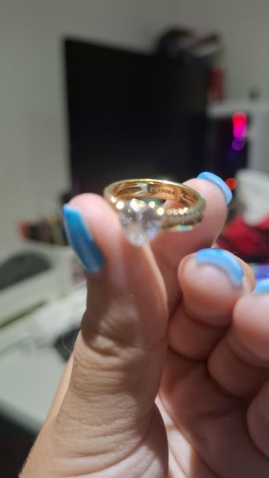 Anel Double Band Heart