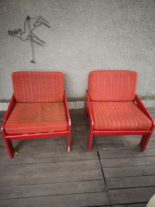 Fotele PRL cena za całość fotel Jacek