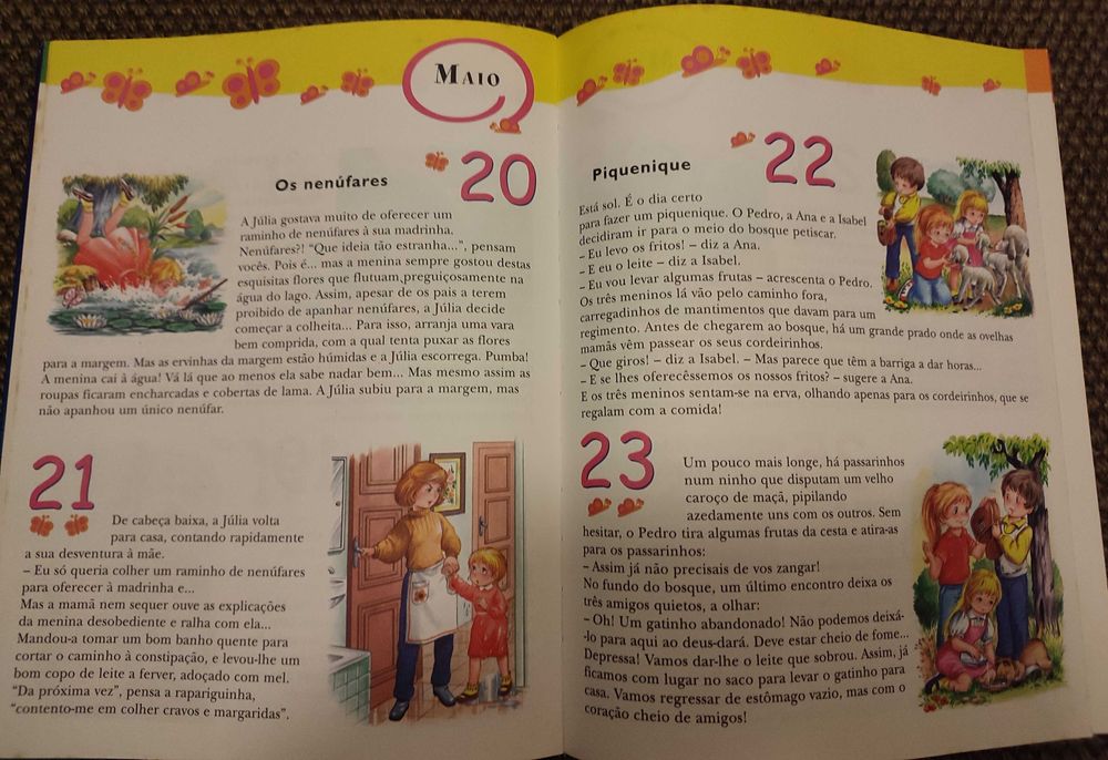 Livro 365 Histórias de Encantar