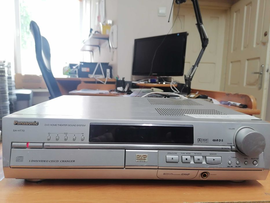 Amplituner Panasonic SA-HT70 z dvd x 5