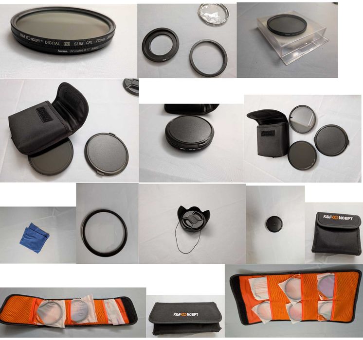 Kit Canon Full Frame EOS 6D + 3 objetivas + acessórios – Completo