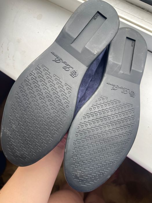 Лофери синього кольору