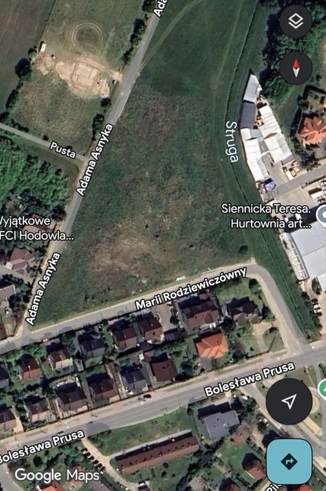 Sprzedam działkę budowlaną 832m2 Ostrów Mazowiecka