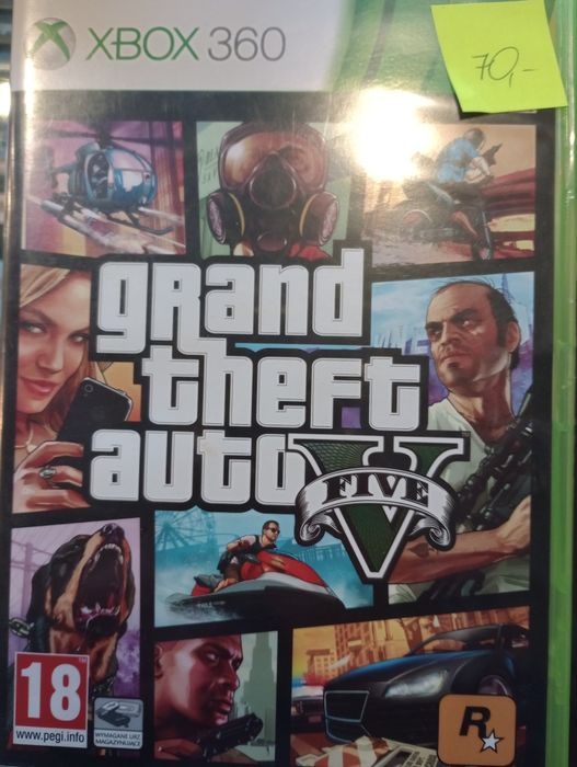 Xbox 360 GTA 5 gra
