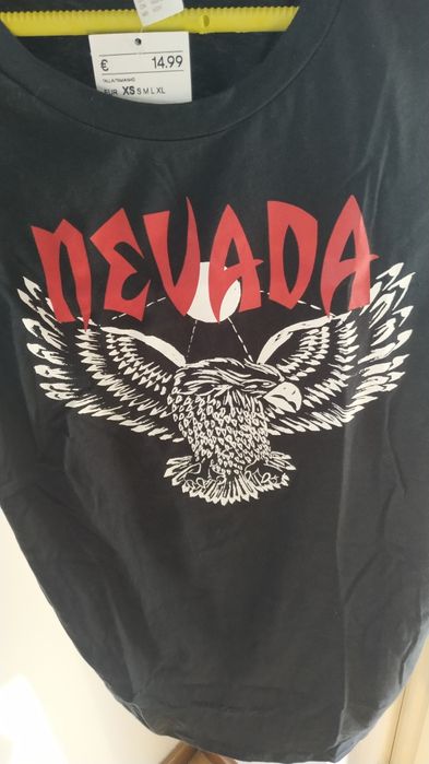 T-shirt nova de pré-mamã preta da H&M