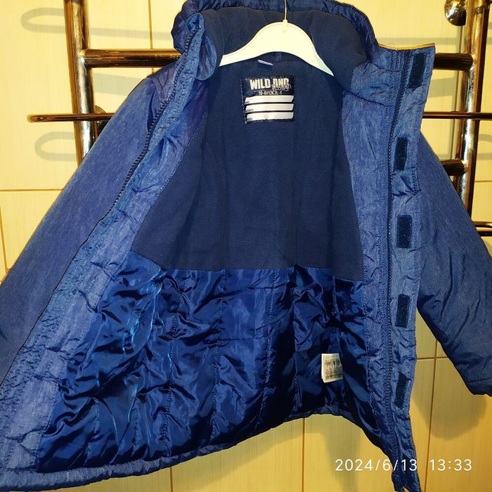 Демісезонна куртка 110 116 см зріст, 5-6 років