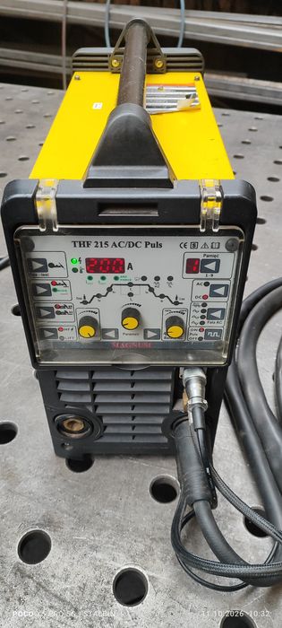 Spawarka inwertorowa Magnum TIG THF 215  AC/DC Puls MMA