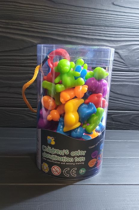 Сортер по цветам игра развивающая детская