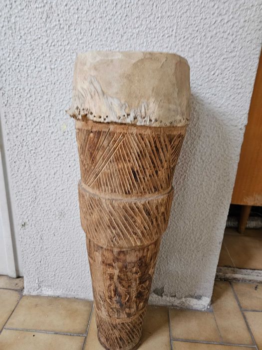 2 Batuques Angolanos - Um de Cabaça - Raro e outro trabalhado