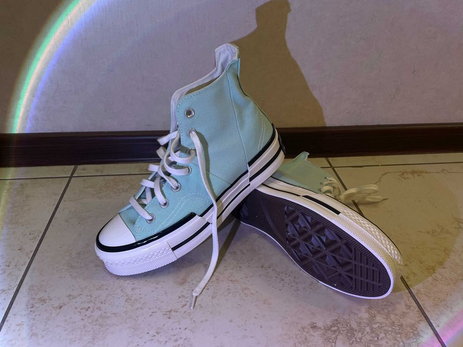 Нові Converse, м'ятного кольору, оригінал, 39р
