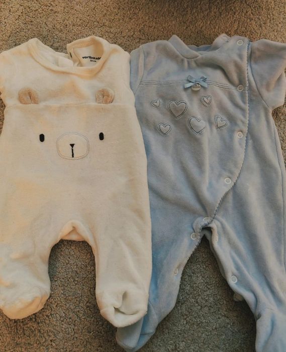 Lote roupa bebê 0-1 meses menino