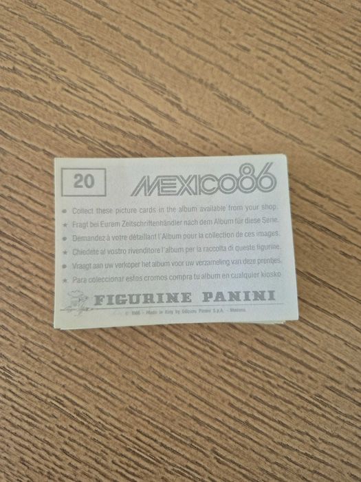 Panini FIFA World Cup Mexico 1986